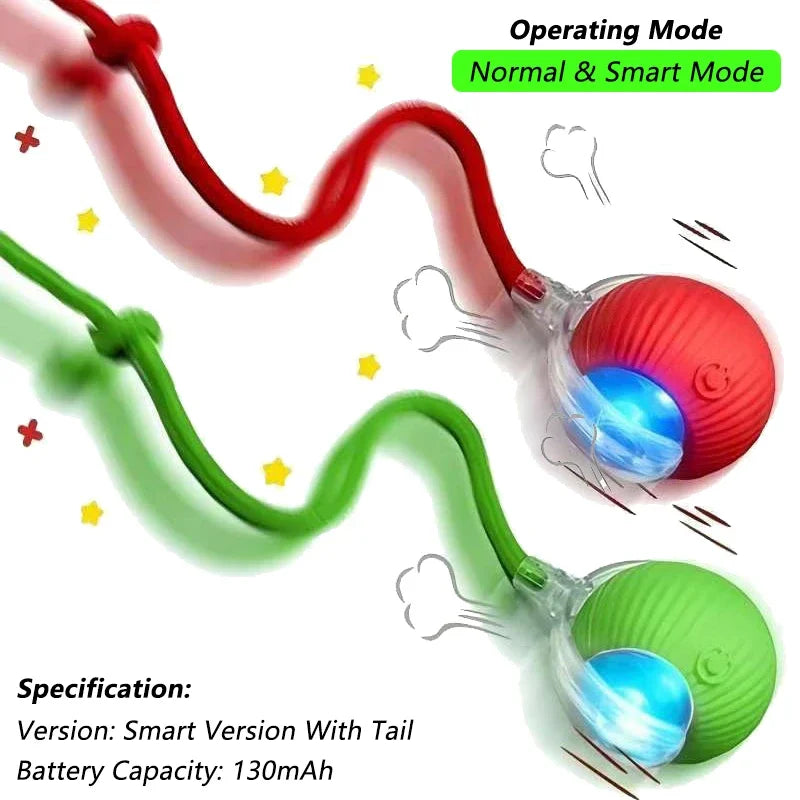 Cat Interactive Ball Toy, Intelligent Mouse for Cat