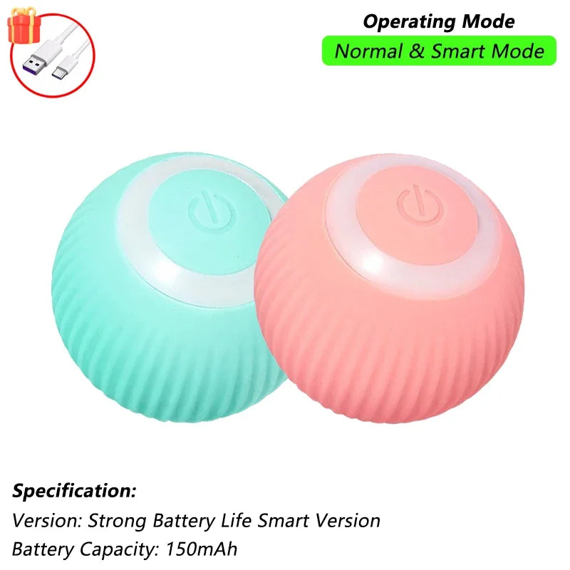Cat Interactive Ball Toy, Intelligent Mouse for Cat
