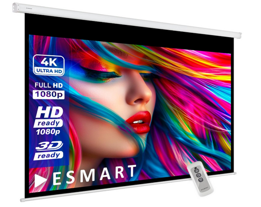 ESMART Economy EXM Motor-Leinwand 277 cm im Test – Lohnt sie sich?