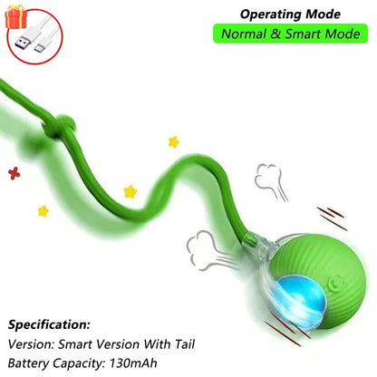 Cat Interactive Ball Toy, Intelligent Mouse for Cat
