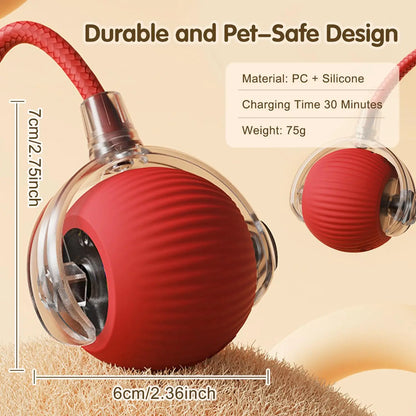 Cat Interactive Ball Toy, Intelligent Mouse for Cat